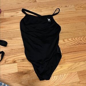 TYR Women's Classic Black One-Piece Swimsuit